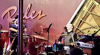Drum battle with Eguie Castrillo